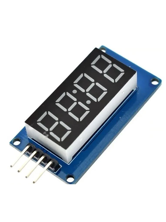 4 DISPLAY 7 SEGMENTOS CON TM1637