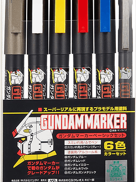 Mr. Hobby Gundam Marker GM Basic Set