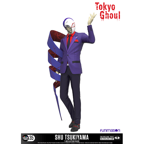 Shu Tsukiyama 7" - Tokyo Ghoul