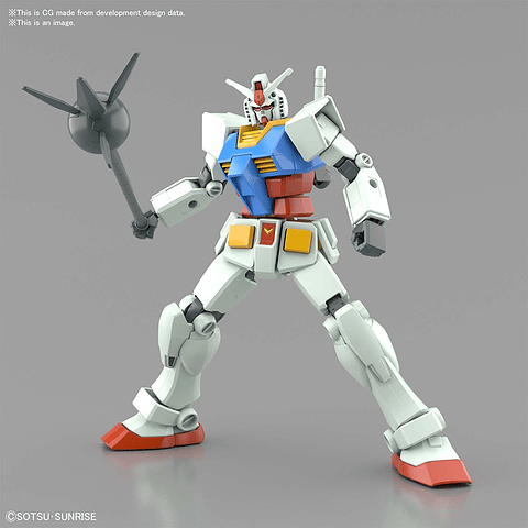 EG Gundam RX-78-2 1/144 (Full Weapon Set)