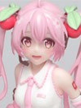 Sakura Miku (Newly Written Illustration Ver.) Prize Figure 18cm - Hatsune Miku