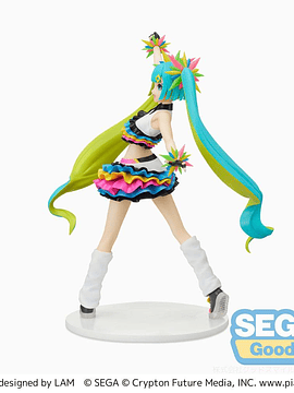 HATSUNE MIKU PROJECT DIVA MEGA39'S FIGURIZM STATUE CATCH THE WAVE 25 CM 