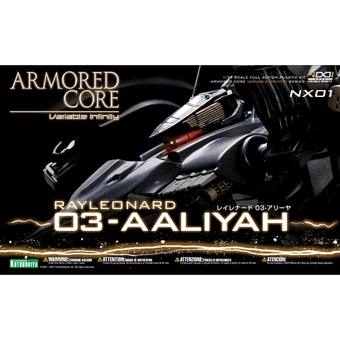 Rayleonard 03-Aaliyah 1/72 - Armored Core
