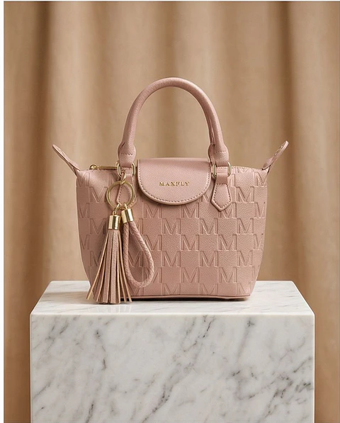 Mala de Mão "Mademoiselle" – Monograma & Tassel