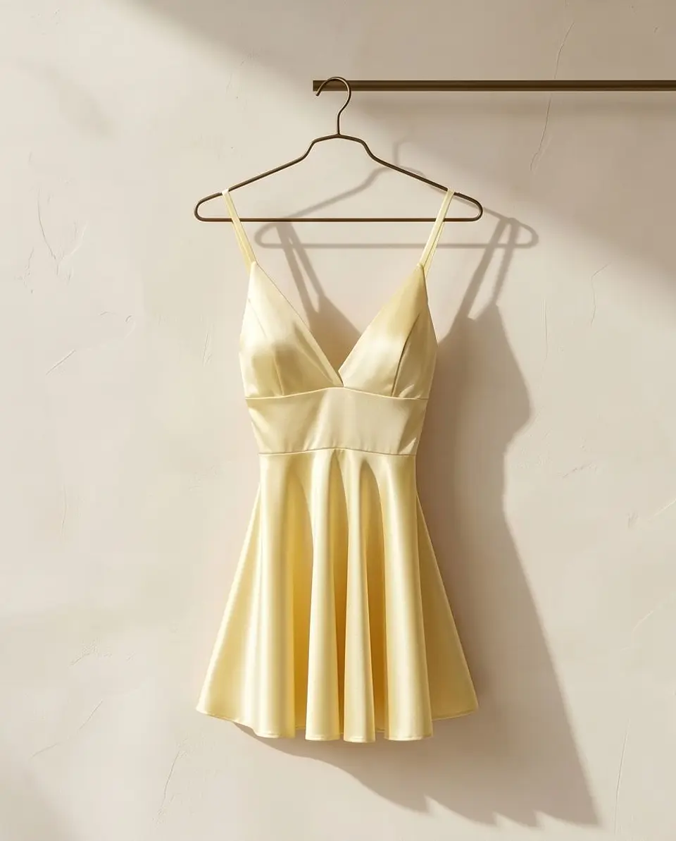 Vestido Cocktail Acetinado Glow 6