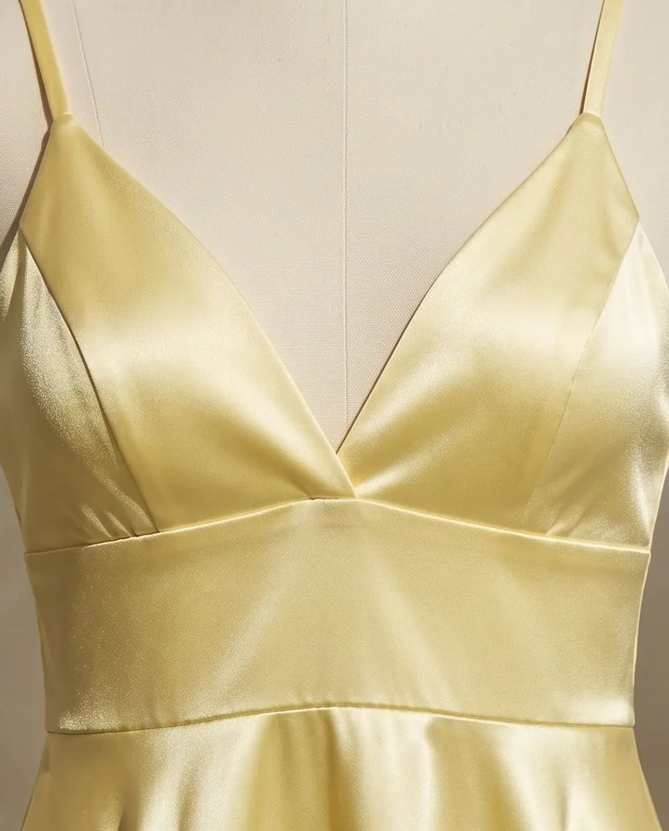 Vestido Cocktail Acetinado Glow 8