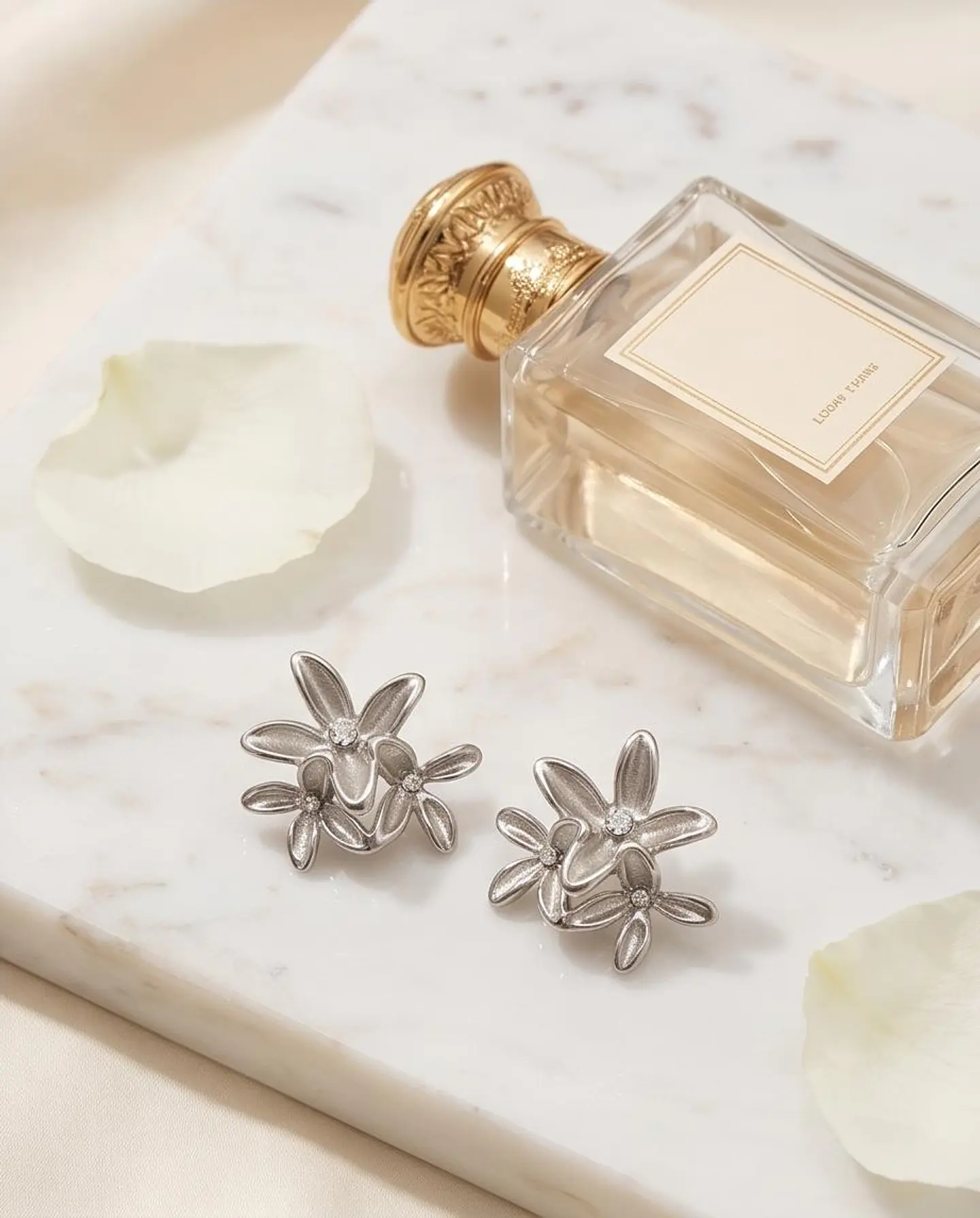 Brincos Silver Blossom Trio 1