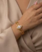 Pulseira Rígida Marquise Royal Gold - Thumbnail 1