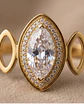 Pulseira Rígida Marquise Royal Gold - Thumbnail 4