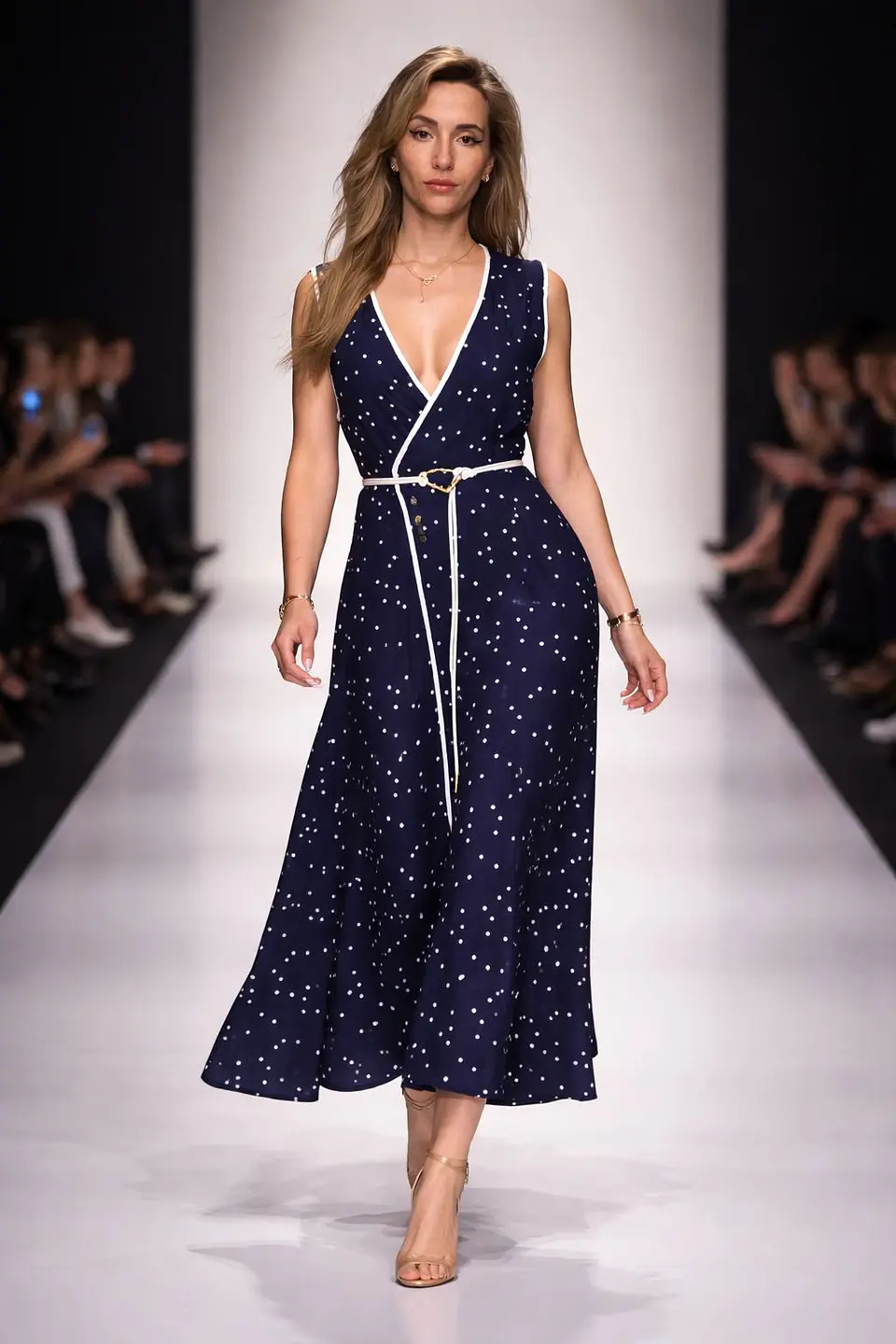 Vestido Midi Polka Dot Heritage 2