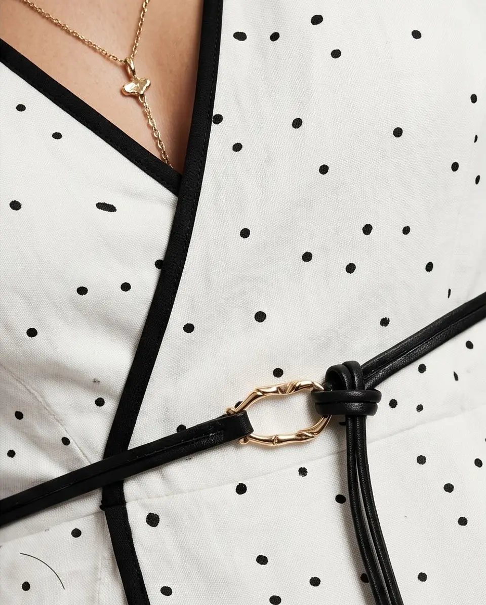 Vestido Midi Polka Dot Heritage 7