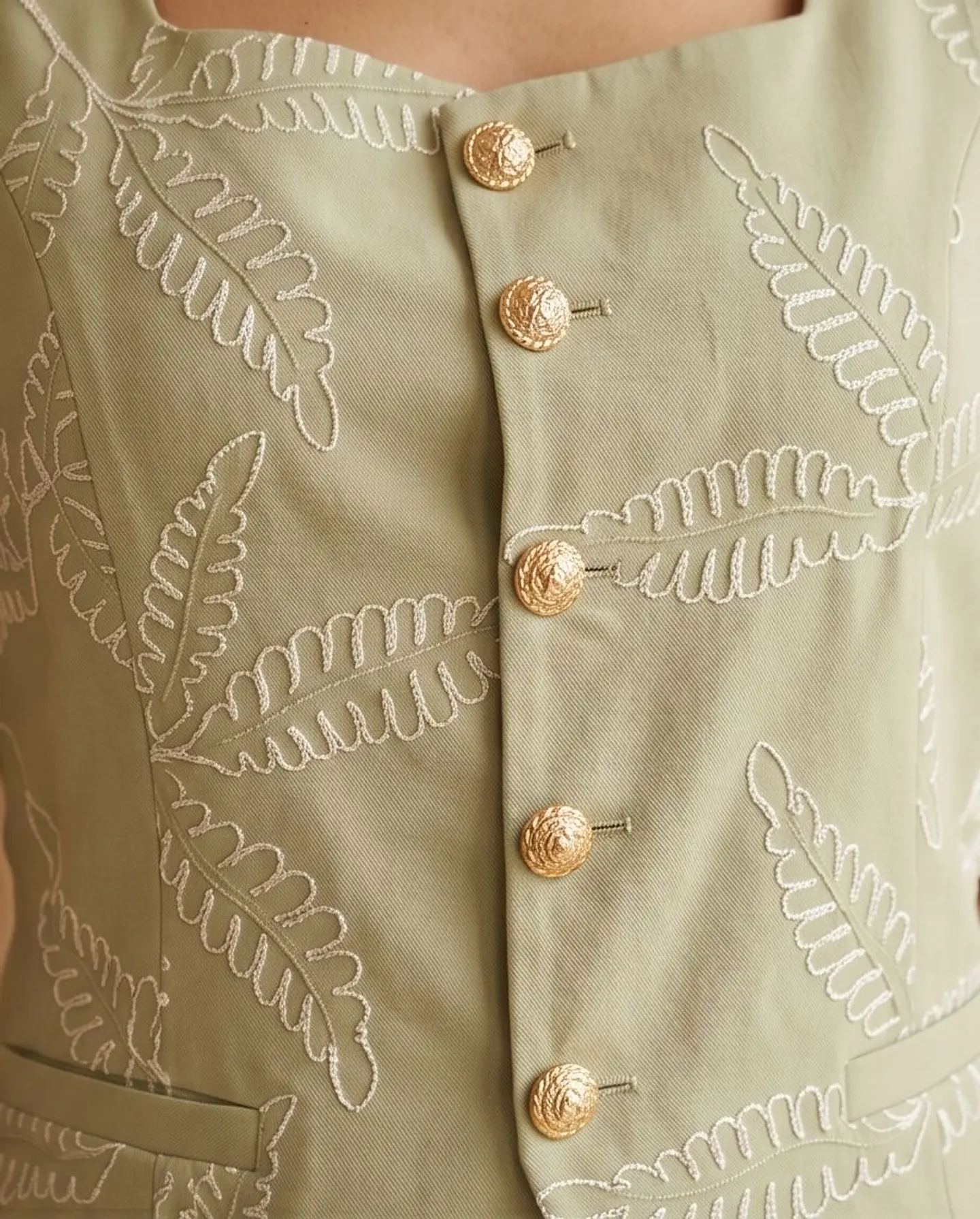 Conjunto Co-ord Botanical Embroidery 7