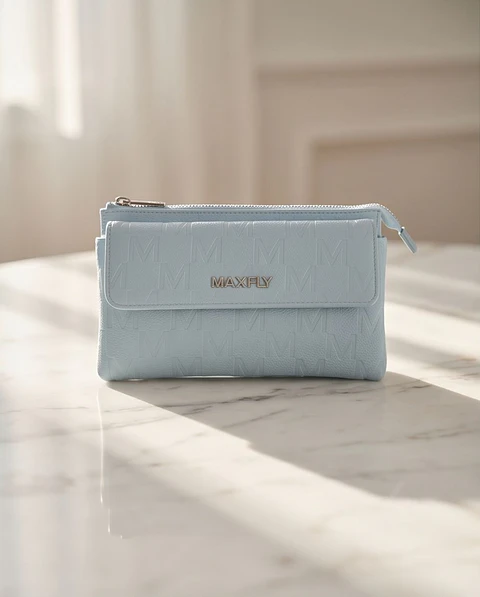 Mala-Carteira Maxfly Sky Blue