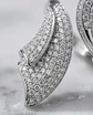 Anel Ajustável Silver Petal Pavé - Thumbnail 3