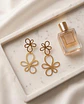 Brincos Geometric Pearl Drop - Gold Edition - Thumbnail 3