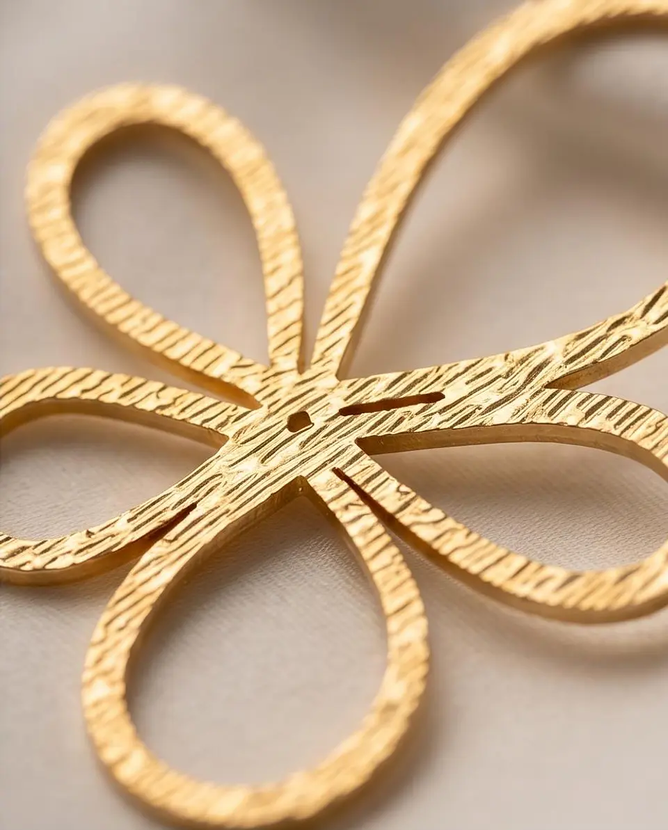 Brincos Geometric Pearl Drop - Gold Edition 2