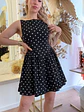 Vestido Curto Satin Cowl Neck - Thumbnail 1