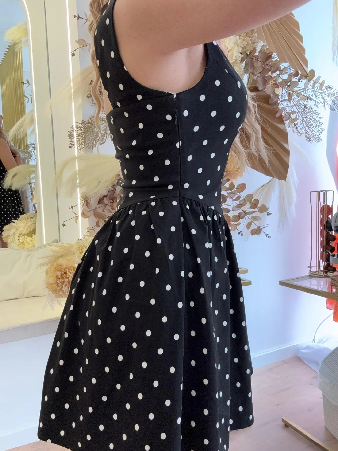 Vestido Curto Satin Cowl Neck 4