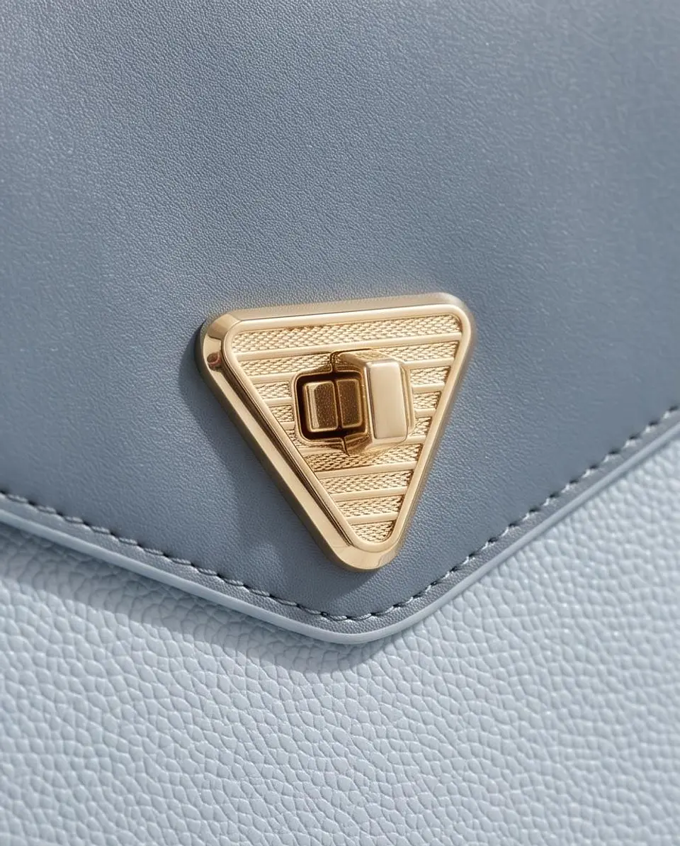 Mala de Ombro Quilted Élegance - Creme 3