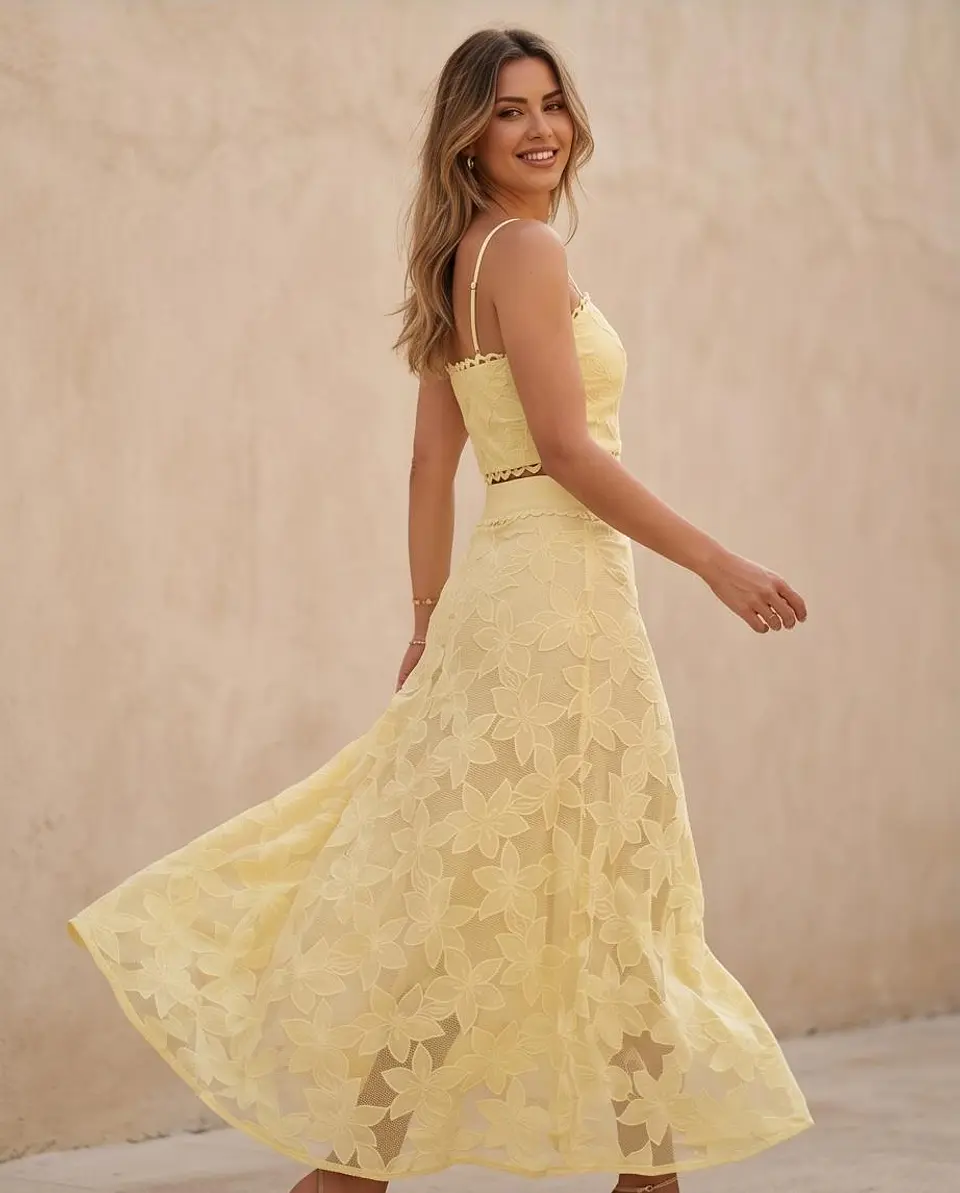 Conjunto Co-ord Ribbed Summer Breeze 3