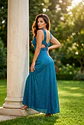 Vestido Longo Halter Brilho Éden - thumbnail 3