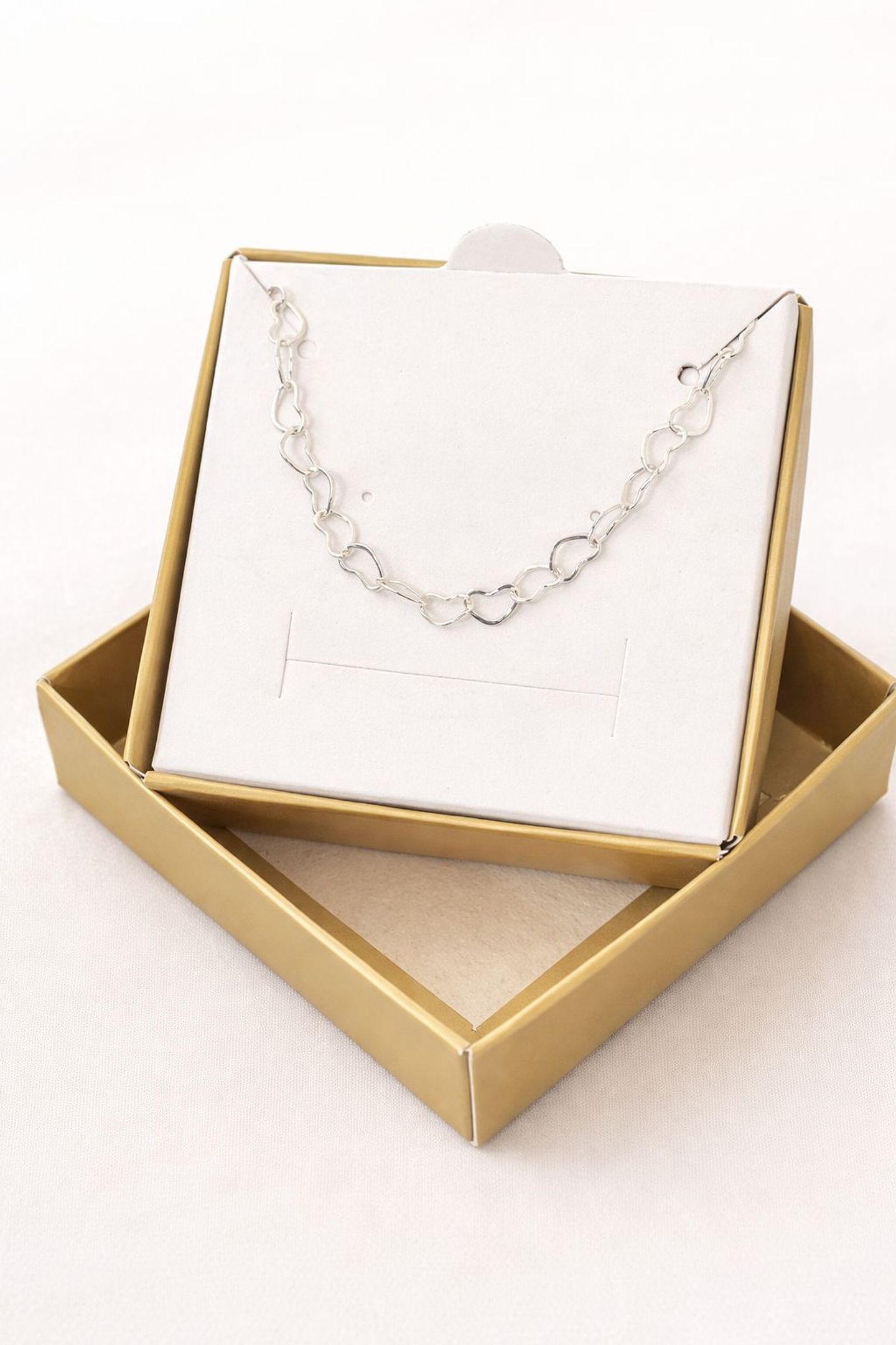 Pulseira Elo Corações Delicados 1