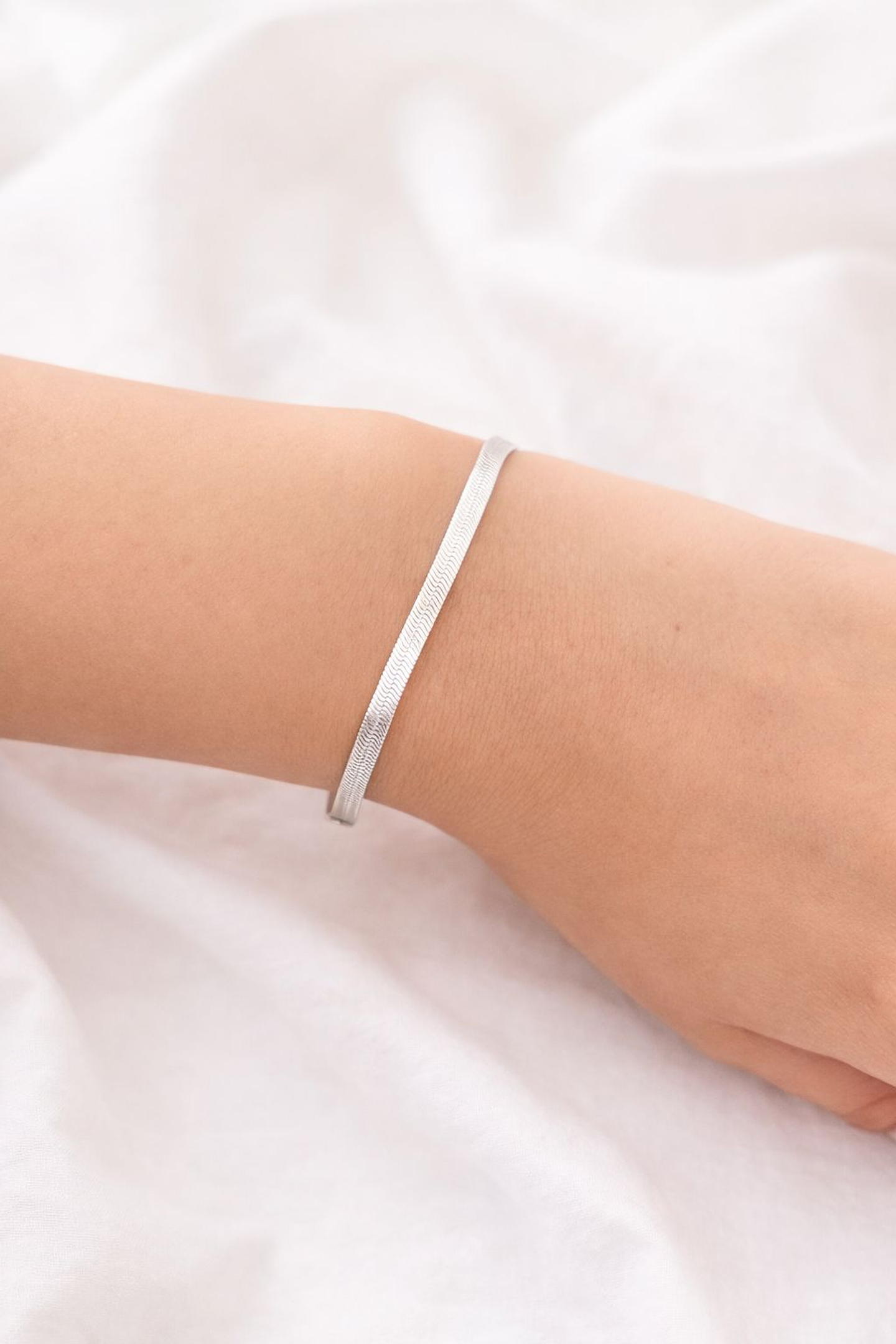 Pulseira Lisa Prata 2