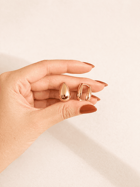 Brinco Gota Lisa Fecho