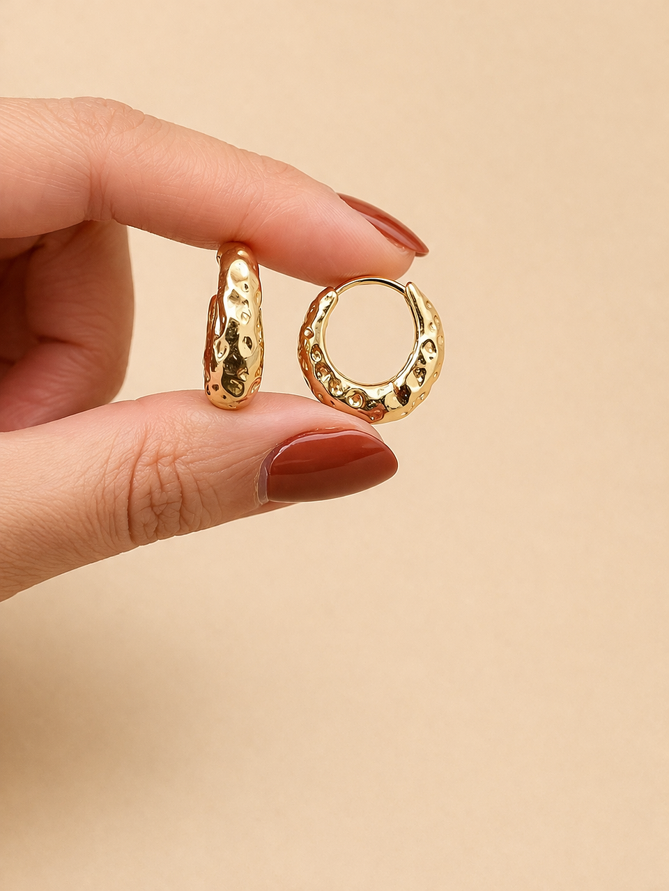 Brinco Argola Aurora Dourada 1