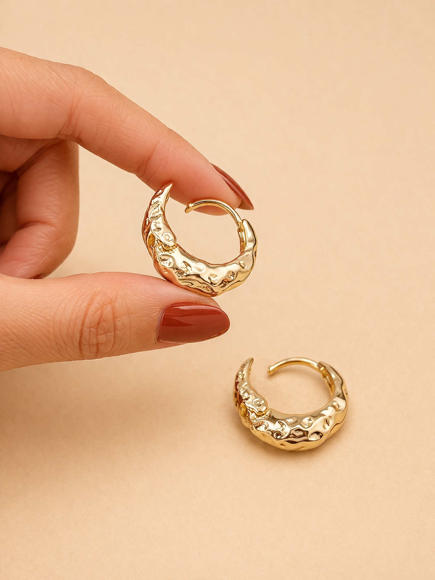 Brinco Argola Aurora Dourada 2