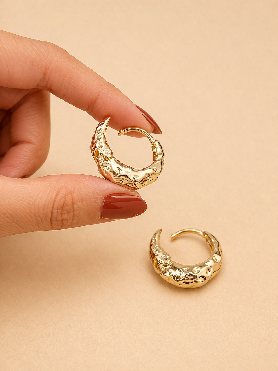 Brinco Argola Aurora Dourada 2