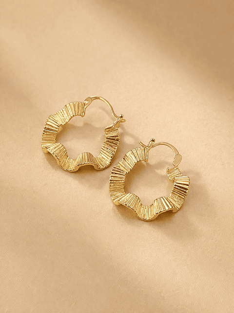 Brinco Argola Dourada Firenze