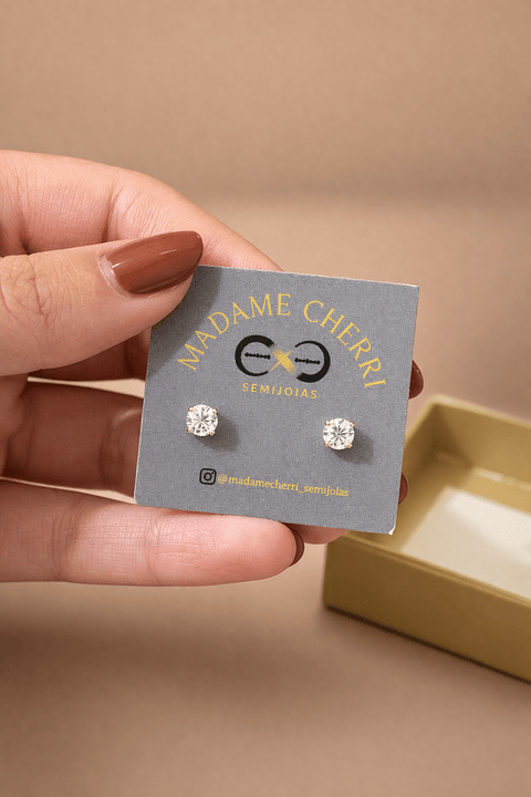 Brinco Ponto de Luz - Ouro | Prata