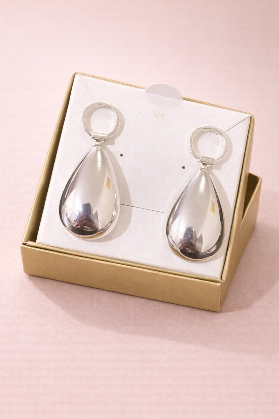 Brinco Gota Elegance - Ouro | Prata 1