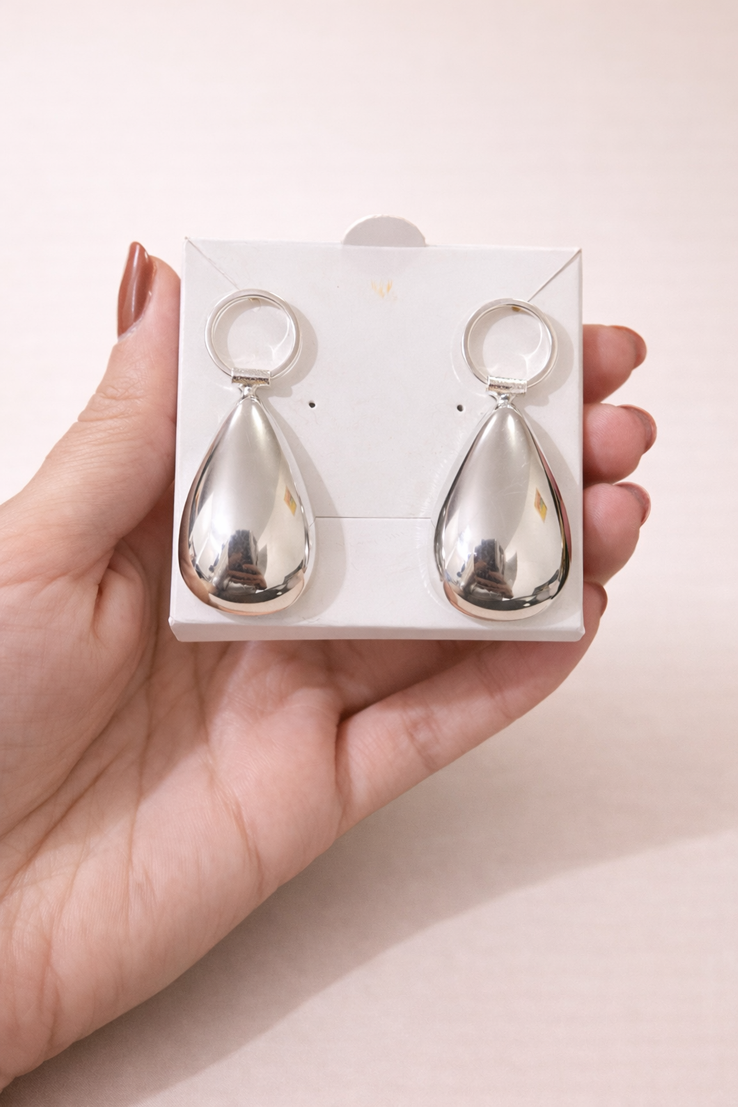 Brinco Gota Elegance - Ouro | Prata 3