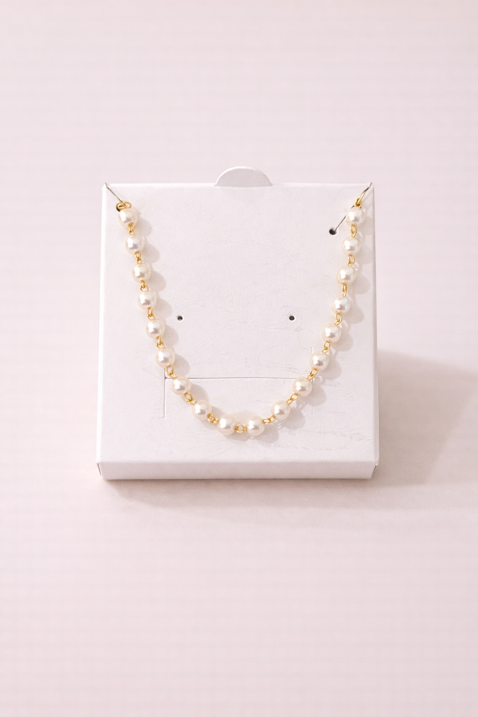 Colar Pérolas Delicadas Dourado 1