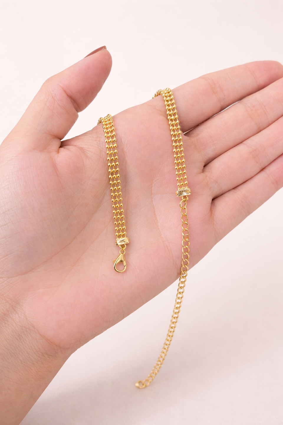 Colar Trama Dourado 2