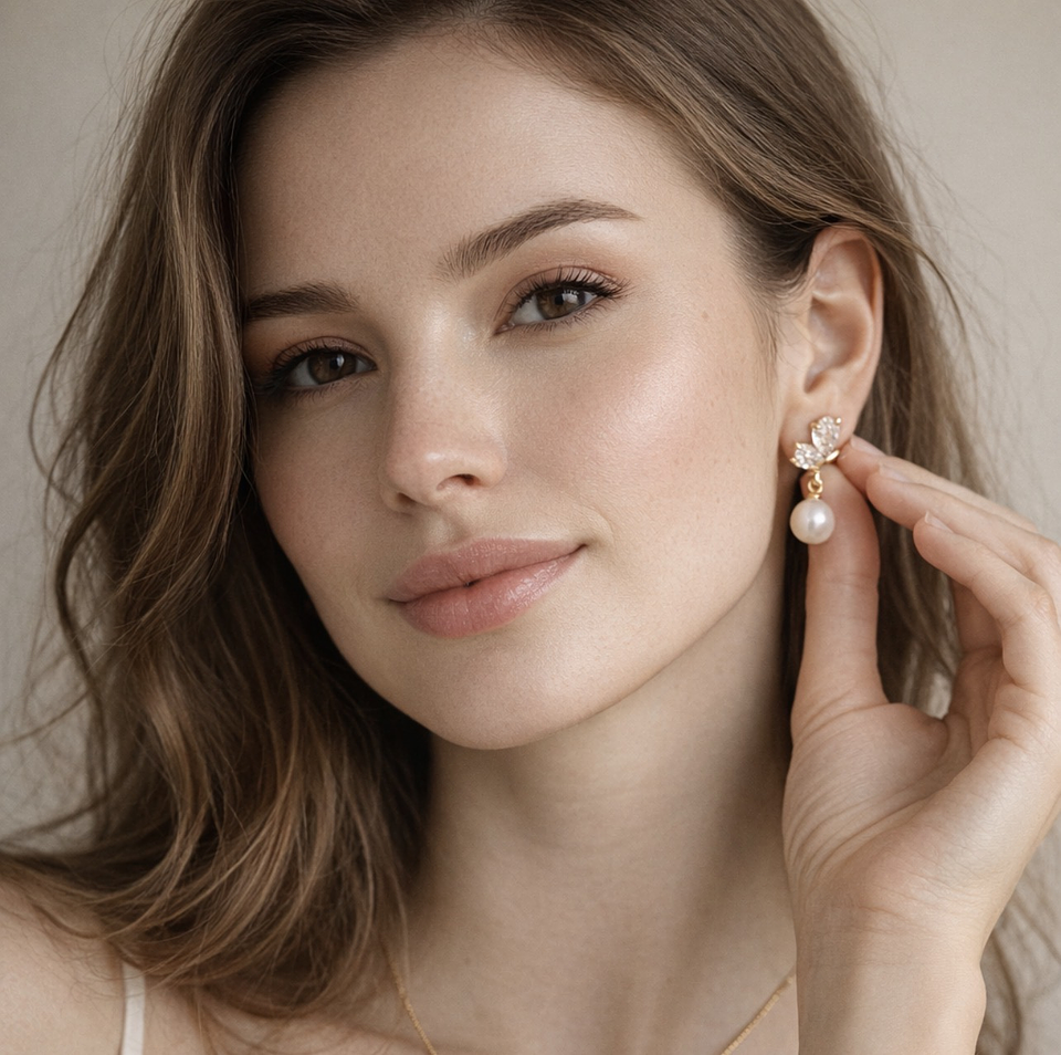 Conjunto Pérola Imperial Flor 1