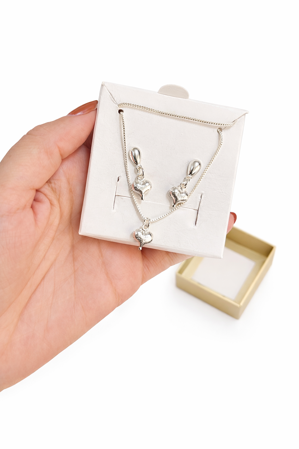 Conjunto Amor Essencial Prata 1