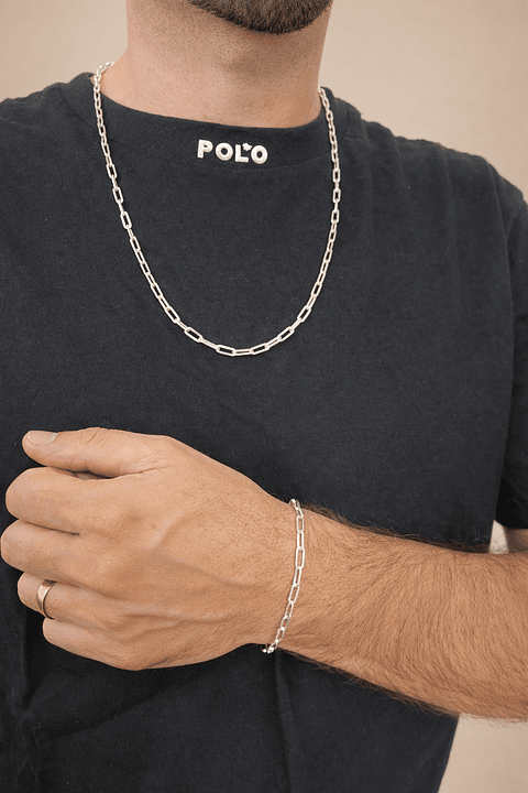 Conjunto Elo Cartie Prata