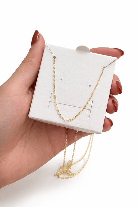 Colar Masculino Clássico Premium Ouro