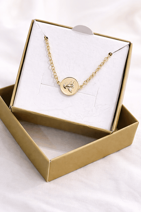 Pulseira Medalha Espírito Santo Dourada