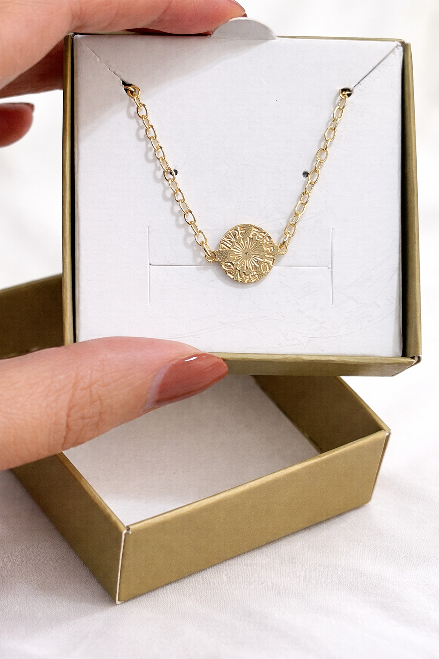 Pulseira Medalha Espírito Santo Dourada 2