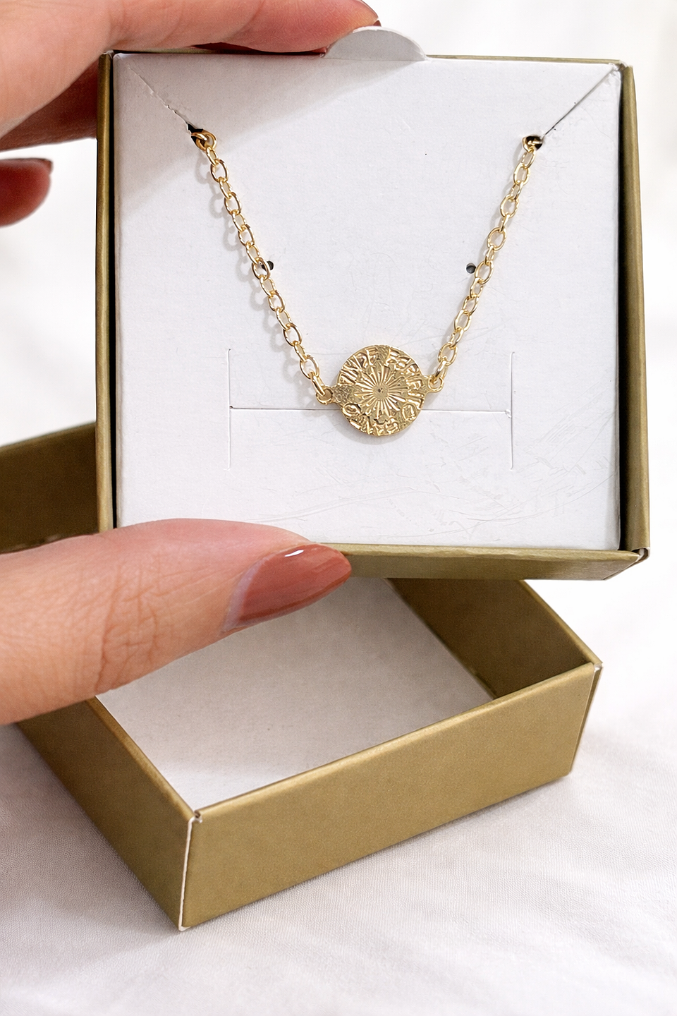 Pulseira Medalha Espírito Santo Dourada 2