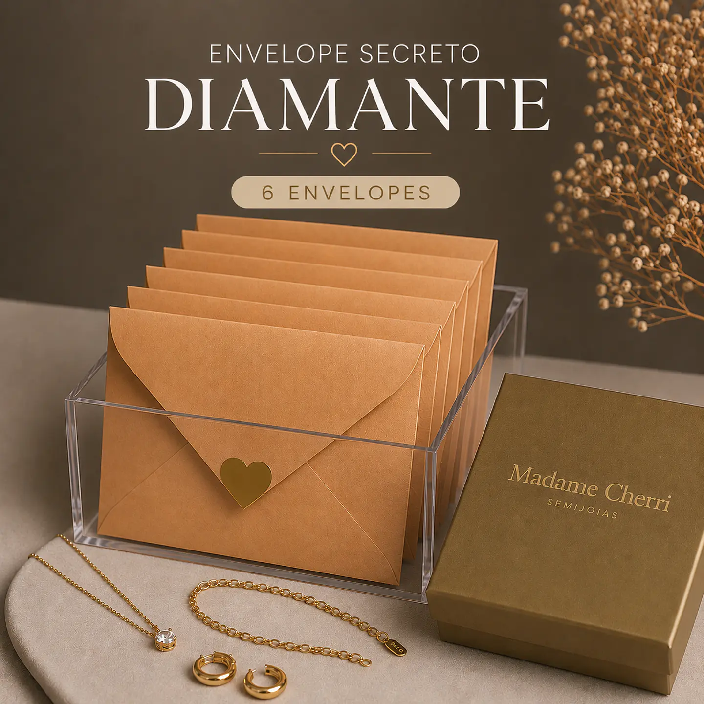 ENVELOPE SECRETO DIAMANTE  1