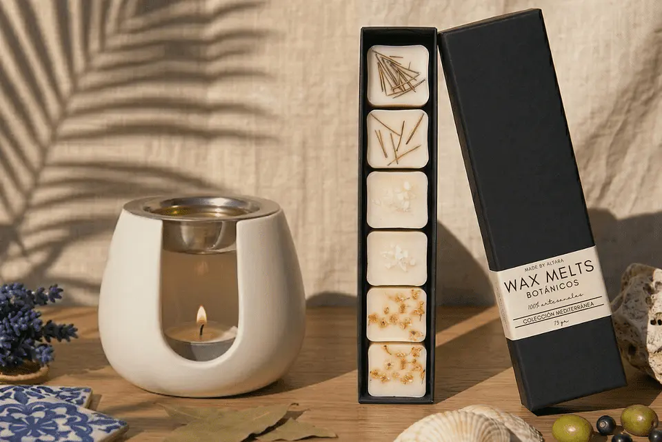 Pack Quemador de Resina Ecológica + Wax melts 8