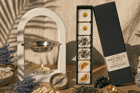 Pack Quemador de Resina Ecológica + Wax melts