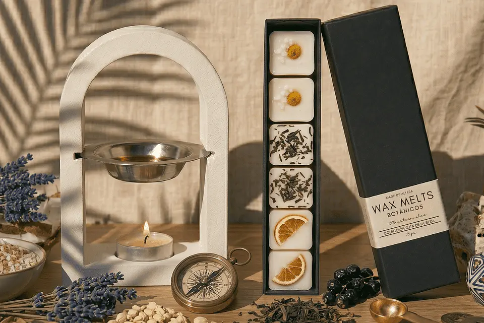 Pack Quemador de Resina Ecológica + Wax melts 1