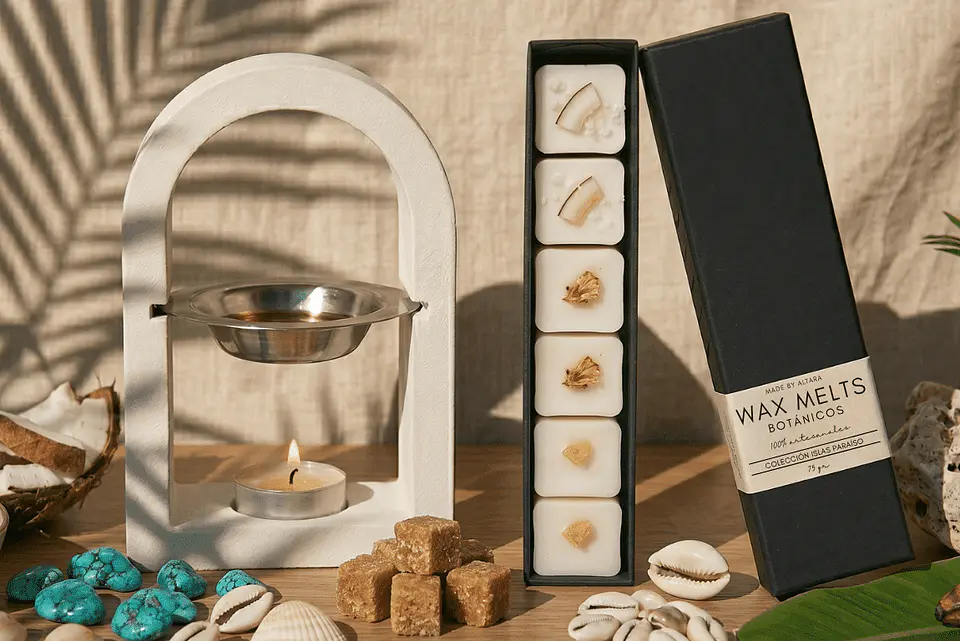 Pack Quemador de Resina Ecológica + Wax melts 6