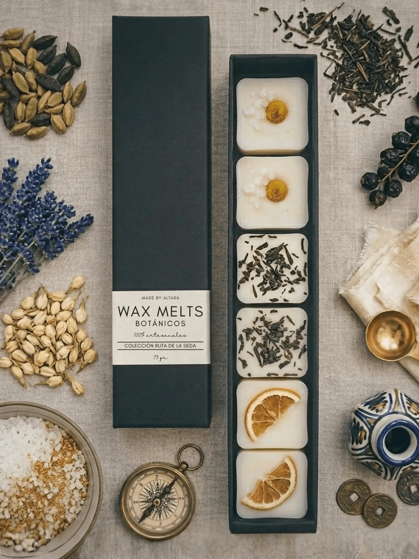 Pack Wax Melts - Colección Ruta de la Seda 1